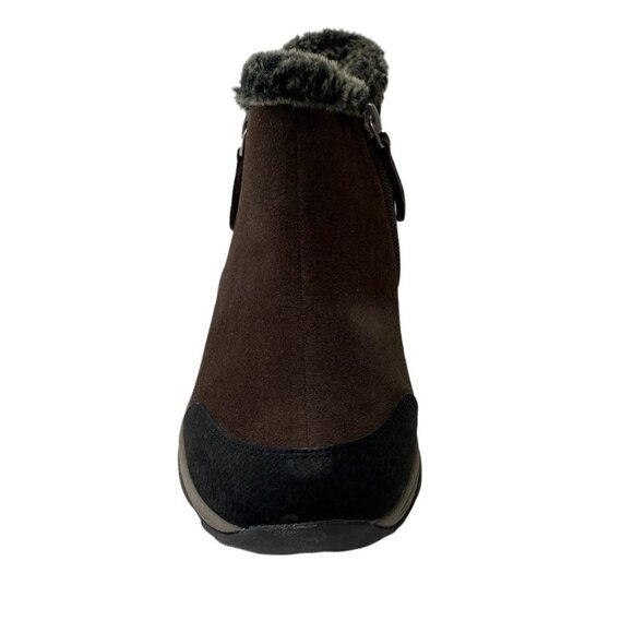 Easy Spirit Elinot Comfort Bootie Shoe Women's 6.5 Dark Brown Cushioned - Picture 3 of 11